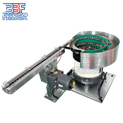 Gepersonaliseerde trillende schaalvoerder PU-coating 304 Ronde metalen ring trillend voeden