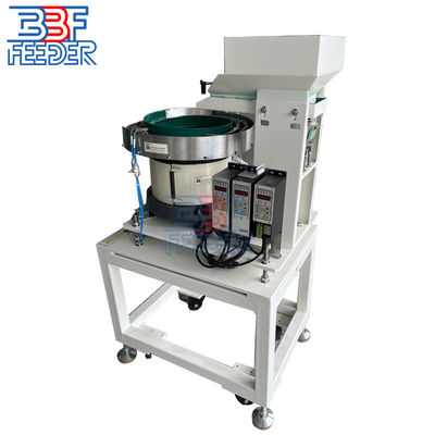 Aanpassing Vibratory Parts Feeder Uitgerust met een geluidsniveau van minder dan 70 dB Ondersteunende specifieke onderdelen Formen, afmetingen en sorteren