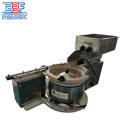 Aanpassing Vibratory Parts Feeder Uitgerust met een geluidsniveau van minder dan 70 dB Ondersteunende specifieke onderdelen Formen, afmetingen en sorteren
