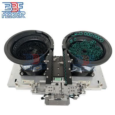 Aanpassing Vibratory Parts Feeder Uitgerust met een geluidsniveau van minder dan 70 dB Ondersteunende specifieke onderdelen Formen, afmetingen en sorteren
