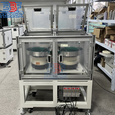 Multi Lane Bowl Feeding System Plastic Parts Vibrating Feeder Vermogen 1000W