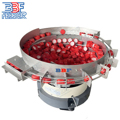 Conveyor System Cap Bowl Feeder Crown Lids Flip Top Cap Vibrating Lineaire Feeder