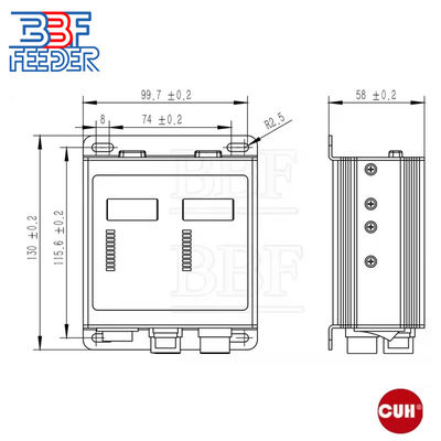 SDVC22-S Elektromagnetische voedingscontroller Intelligente controller met variabele frequentie