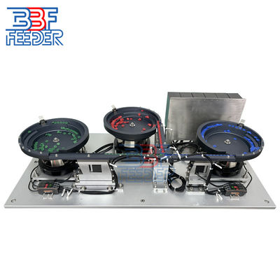 Magnetische bolt rivet pillen onderdelen vibratie schotel voeder met schotel afwerking polijst of PU coating