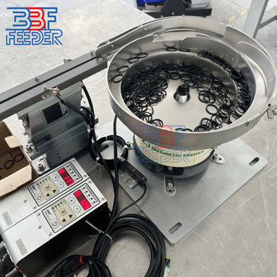 O Ring Vibratory Bowl Feeder Geautomatiseerde assemblagelijnen Aanpasbaar voersysteem