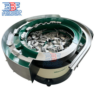 CE-certificaat Vibratory Bowl Feeder Automation Screws Nuts Orientation Feeder