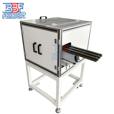 Metalen onderdelen Vibratory Bowl Feeder Multi Track Vibrating Feeding System