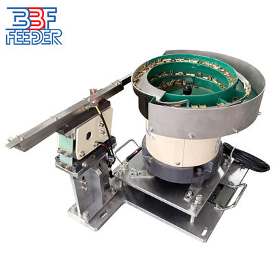Precise Orientation Vibratory Bowl Feeder Rotary Magnetic Vibrating Metal Stamping Parts 