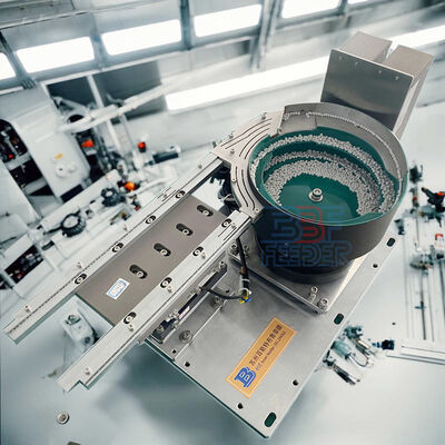 Polijsten of PU-coating Vibrerende Bowl Feeder Groen of op basis van klantvereisten Automatische Onderdelen Voedingsoplossing