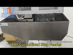 Vibraterende elektrische stapmachine voor het voeden van kunststofonderdelen